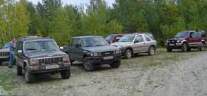 Gro�e Fl�ming Tour - Ende der Tour, in der N�he von Finsterwalde