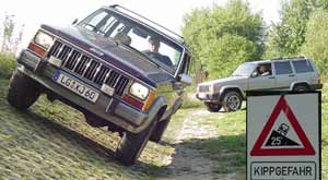 Offroad Camp Karenz - Jeep 25� Schr�glage