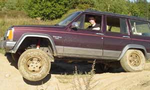 Offroad Camp Karenz - Jeep Verschr�ngkung